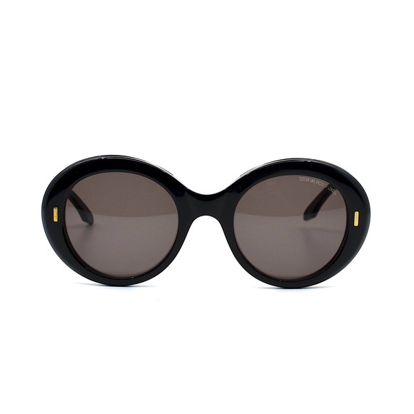 CUTLER&GROSS OF LONDON CG1327S 001 BLACK BROWN AUTHENTIC SUNGLASSES - Picture 3 of 13